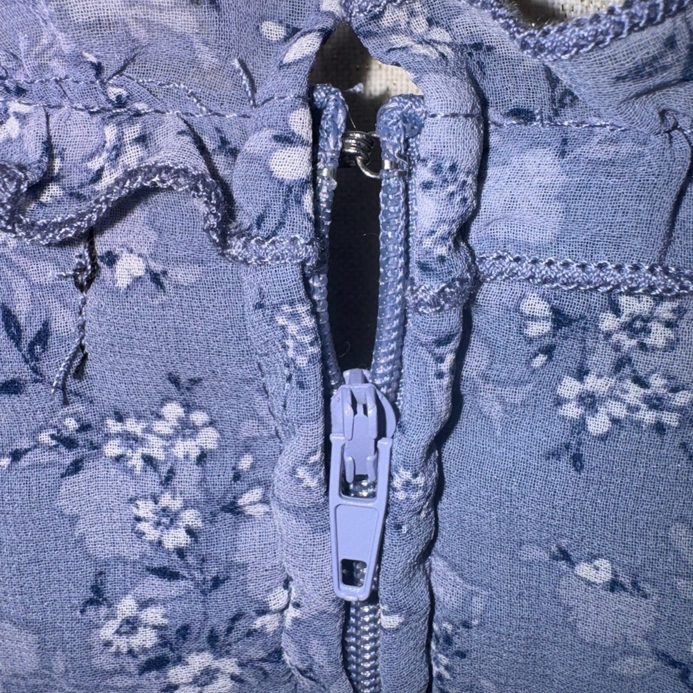 Trixxi Purple Floral Romper - Picture 4 of 6